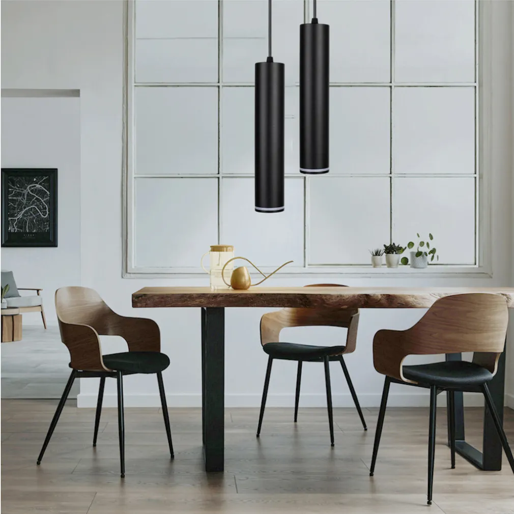 LAMPADARIO A SOSPENSIONE DA SOFFITTO FORMA CILINDRICA LAMPADA PENDENTE ATTACCO GU10 SP-01