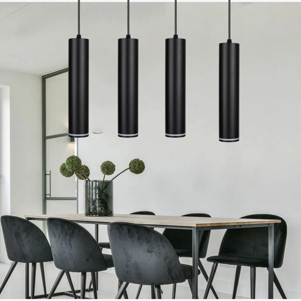 LAMPADARIO A SOSPENSIONE DA SOFFITTO FORMA CILINDRICA LAMPADA PENDENTE ATTACCO GU10 SP-01