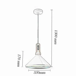 LAMPADARIO A SOSPENSIONE STILE INDUSTRIALE LAMPADA PENDENTE E27 NERO BIANCO A92