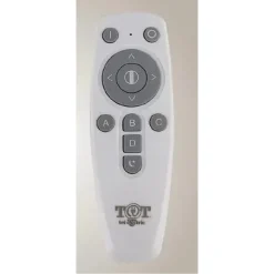 LAMPADARIO A SOSPENSIONE LED 24W RETTANGOLARE ORO CRISTALLO CON TELECOMANDO 32057