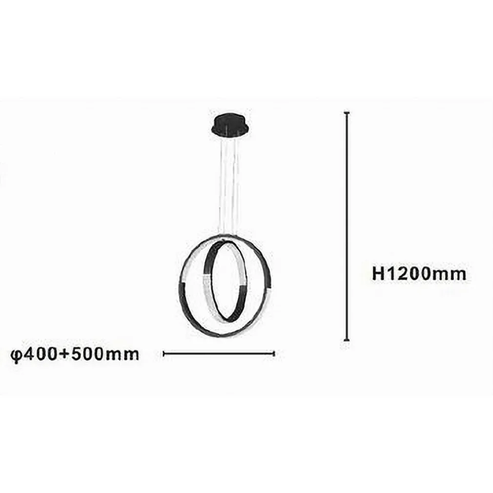 LAMPADARIO A SOSPENSIONE LED 64 W CIRCOLARE EFFETTO CRISTALLO MODERNO NERO 32163