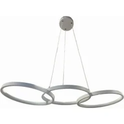 LAMPADARIO A SOSPENSIONE DA SOFFITTO 3 ANELLI TRE TONALITÀ DI COLORE 40W B63-B3C