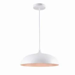 LAMPADARIO A SOSPENSIONE STILE CONTEMPORANEO IN METALLO PENDENTE A CUPOLA E27 B91