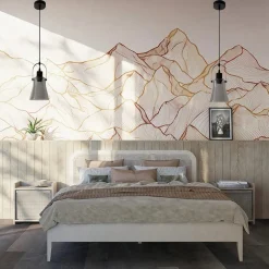 LAMPADARIO A SOSPENSIONE CON PARALUME IN VETRO LAMPADA MODERNA ATTACCO E27 LP-90