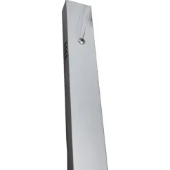 LAMPADARIO A SOSPENSIONE LED 65W ARGENTO SPIRALE ONDULATO LUCE 4000K VORTICE ORIZZONTALE 32460