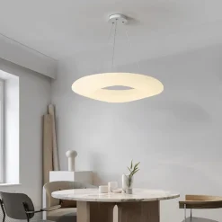 LAMPADARIO A SOSPENSIONE NORDICO PER SOGGIORNO CAMERA A FORMA DI ANELLO DECORATIVO
