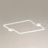 LAMPADARIO A SOSPENSIONE LED 30W QUADRATO CON TELECOMANDO DESIGN MODERNO BIANCO 71163