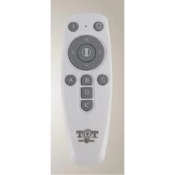 LAMPADARIO A SOSPENSIONE LED 18W RETTANGOLARE BIANCO CRISTALLO TELECOMANDO 32002