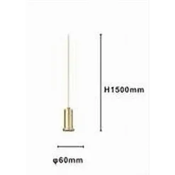 LAMPADARIO A SOSPENSIONE MODERNA CONTEMPORANEO ORO PORTALAMPADA PENDENTE E27 33849
