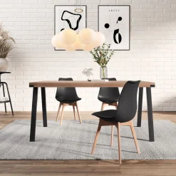 LAMPADARIO A SOSPENSIONE BRONZO LAMPADA MINIMAL DA SOFFITTO CON 7 SFERE ATTACCO G9 LP-84-7