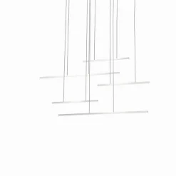 LAMPADARIO A SOSPENSIONE 38W A LED DESIGN MINIMAL 3 COLORAZIONE DI LUCE LP-43-3C