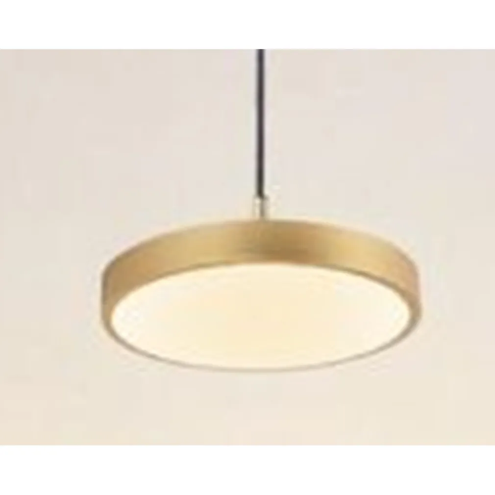 LAMPADARIO A SOSPENSIONE LED 40W ORO CERCHIO TONDO MODERNO MINIMAL LUCE 4000K 32910