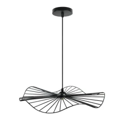 LAMPADARIO DA SOFFITTO PENDENTE A SOSPENSIONE ROTONDA PLAFONIERA LAMPADA E27 B31