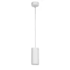 LAMPADARIO FARETTO CILINDRO PENDENTE A SOSPENSIONE ATTACCO GU10 BIANCO 15CM 99920