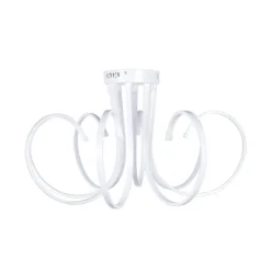 LAMPADARIO LAMPADA 8 NEON LUCE LED SOFFITTO SOSPENSIONE PENDENTE MODERNO DESIGN