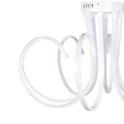 LAMPADARIO LAMPADA 8 NEON LUCE LED SOFFITTO SOSPENSIONE PENDENTE MODERNO DESIGN