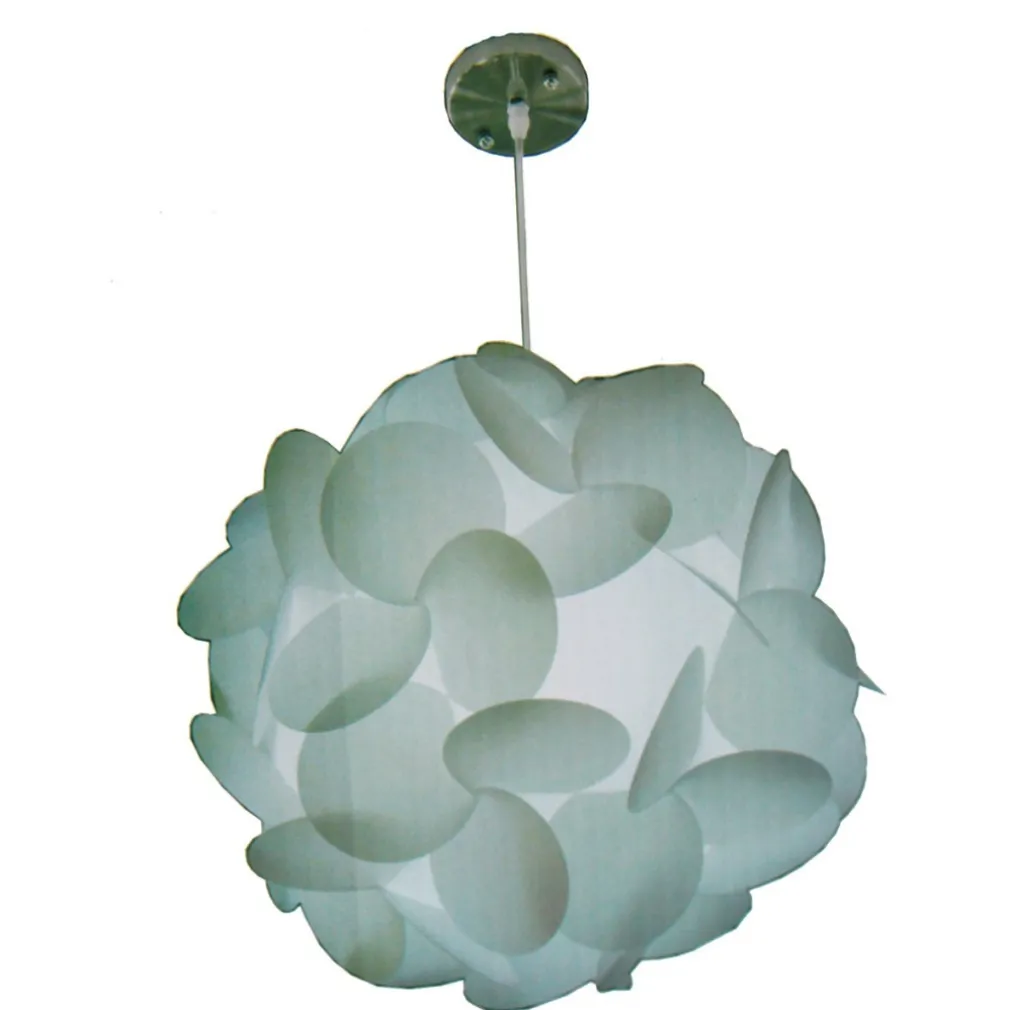 LAMPADARIO LAMPADA A SOSPENSIONE ROTONDO MODERNO EFFETTO ORIGAMI FANTASIA E27