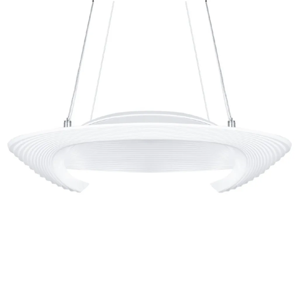 LAMPADARIO LAMPADA DISCO ANELLO TONDO LUCE LED SOFFITTO SOSPENSIONE PENDENTE MODERNO