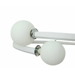 LAMPADARIO LED 34 W A SOSPENSIONE DESIGN MODERNO IN ALLUMINIO PVC LUCE 6500K A58