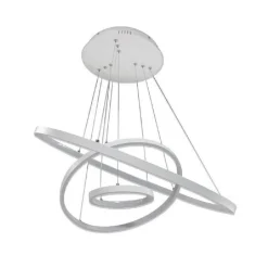 LAMPADARIO LED A SOSPENSIONE 48W FORMA DI PIANETA LUCE NATURALE 4000K BIANCO B40