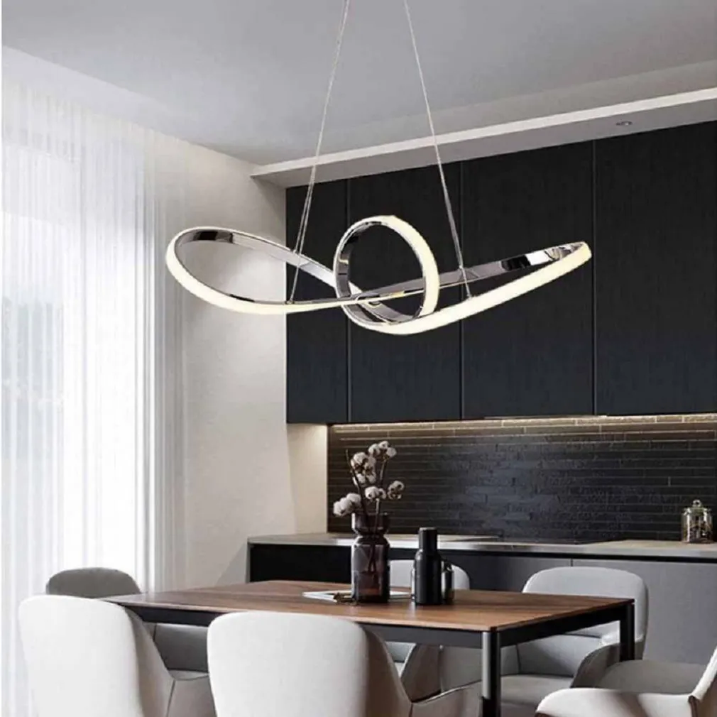 LAMPADARIO LED INTRECCIATO A FIOCCO A SOSPENSIONE 60W CCT 3 COLORAZIONE LUCE A59-A3C