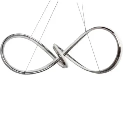 LAMPADARIO LED INTRECCIATO A FIOCCO A SOSPENSIONE 60W CCT 3 COLORAZIONE LUCE A59-A3C