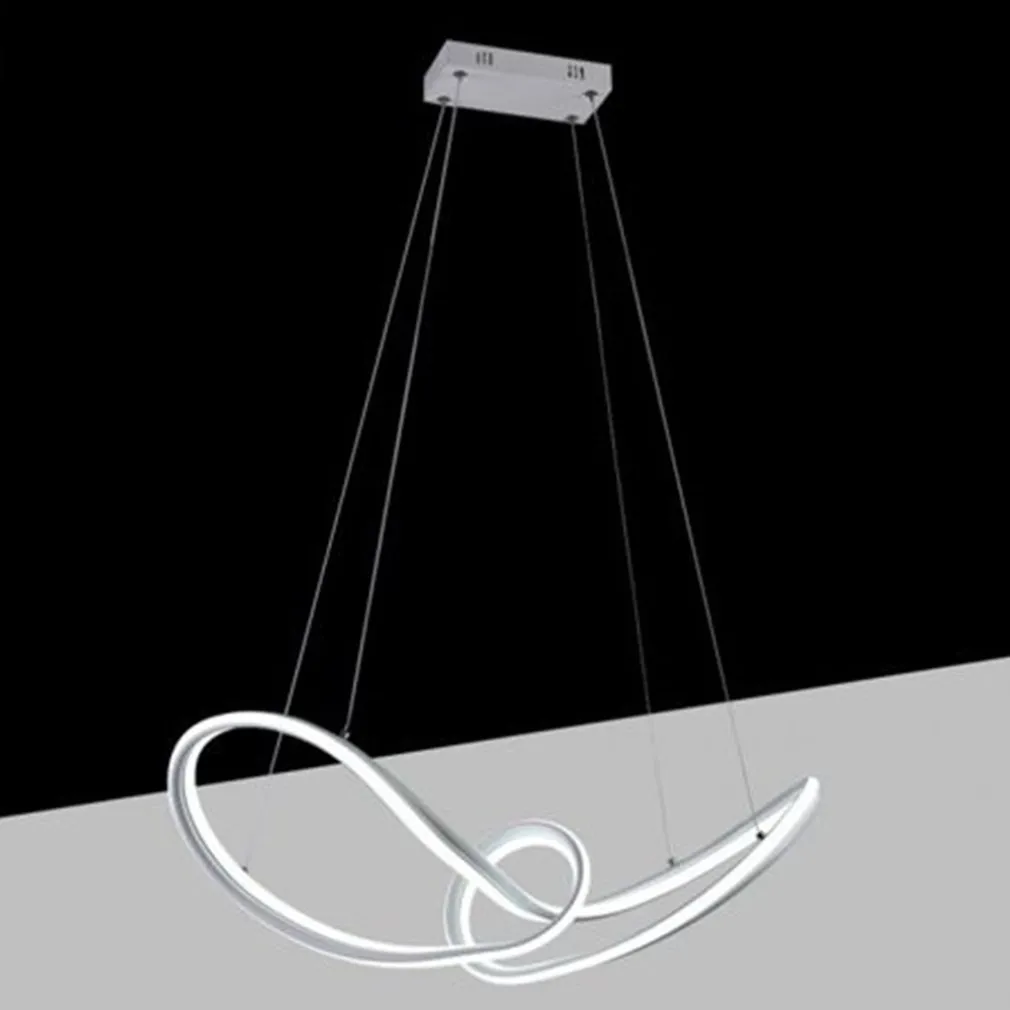 LAMPADARIO LED INTRECCIATO A FIOCCO A SOSPENSIONE 60W CCT 3 COLORAZIONE DI LUCE A59-B3C