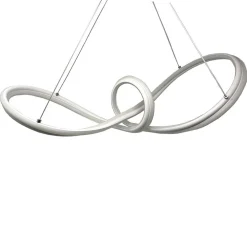 LAMPADARIO LED INTRECCIATO A FIOCCO A SOSPENSIONE 60W CCT 3 COLORAZIONE DI LUCE A59-B3C