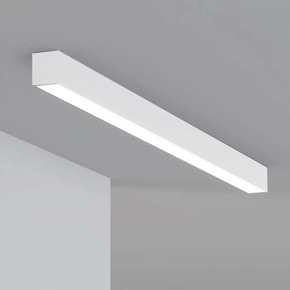 LAMPADARIO LED LINEARE A SOSPENSIONE SOFFITTO 40W MODULARE TECNOLOGIA CCT LL57-120C-3C
