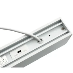 LAMPADARIO LED LINEARE A SOSPENSIONE SOFFITTO 40W MODULARE TECNOLOGIA CCT LL57-120C-3C