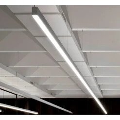 LAMPADARIO LED LINEARE A SOSPENSIONE SOFFITTO 40W MODULARE TECNOLOGIA CCT LL57-120C-3C