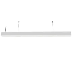 LAMPADARIO LED LINEARE A SOSPENSIONE SOFFITTO 40W MODULARE TECNOLOGIA CCT LL57-120C-3C