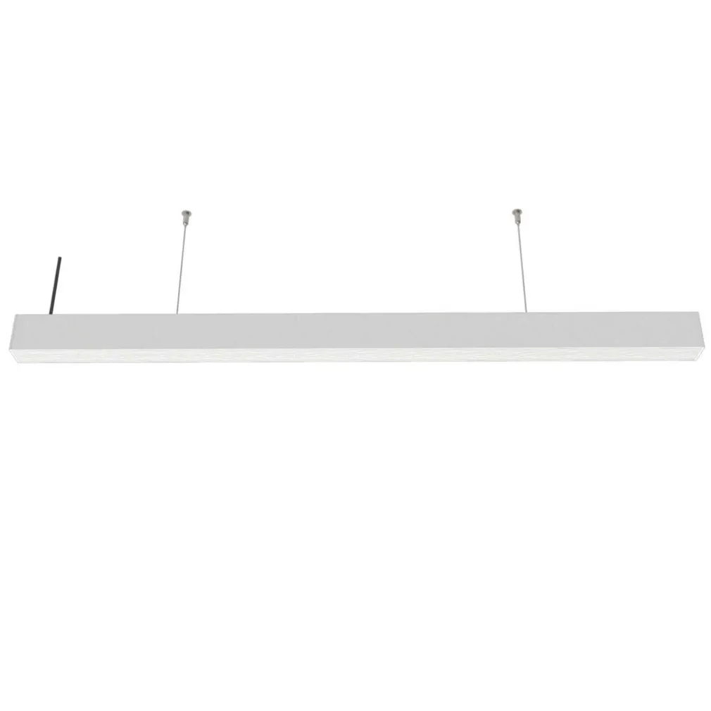 LAMPADARIO LED LINEARE A SOSPENSIONE SOFFITTO 40W MODULARE TECNOLOGIA CCT LL57-120C-3C