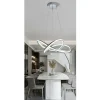 LAMPADARIO LED MODERNO INTRECCIATO SOSPENSIONE 60 W LUCE 4000K 6500K 3000K A50