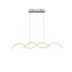 LAMPADARIO LED MODERNO LAMPADA TWIST SOSPENSIONE 25W LUCE 6500K 4000K 3000K A43B