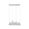 LAMPADARIO LED MODERNO MINIMAL LAMPADA SOSPENSIONE 32 W LUCE FREDDA LP-08 BIANCO