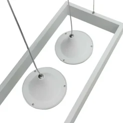 LAMPADARIO LED MODERNO MINIMAL LAMPADA SOSPENSIONE 32 W LUCE FREDDA LP-08 BIANCO