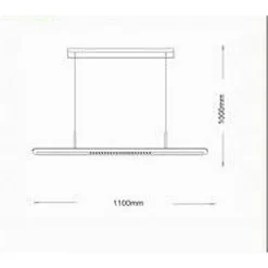 LAMPADARIO LED 70W A SOSPENSIONE LAMPADA DIMMERABILE 3 COLORAZIONI DI LUCE B80-3C
