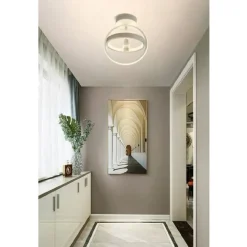 LAMPADARIO LED 22W CERCHIO PLAFONIERA PENDENTE SOFFITTO LUCE 4000K 3000K 6500K PN-02B