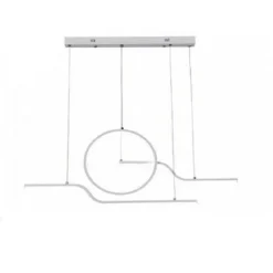 LAMPADARIO LED 32WATT LAMPADA STILE CONTEMPORANEO MODERNO LUCE 6500K 4000K A44-B