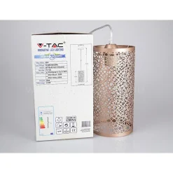 LAMPADARIO PENDENTE A SOSPENSIONE IN METALLO ORO CHAMPAGNE STILE ELEGANTE 7131