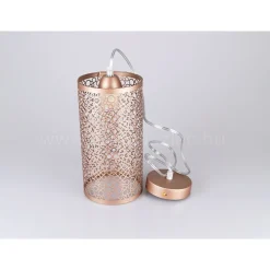 LAMPADARIO PENDENTE A SOSPENSIONE IN METALLO ORO CHAMPAGNE STILE ELEGANTE 7131