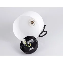 LAMPADARIO PENDENTE LAMPADA A SOSPENSIONE IN LEGNO E VETRO CHIARO MODERNO 7177