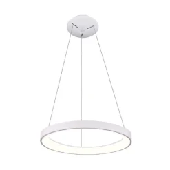 LAMPADARIO PENDENTE LED 30W CCT LAMPADA SOSPENSIONE CIRCOLARE 38M LUCE CUCINA BAR