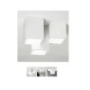 LAMPADARIO PLAFONIERA LAMPADA A SOFFITTO 3 CUBI GESSO PORTALAMPADA GU10 GS-C06-3