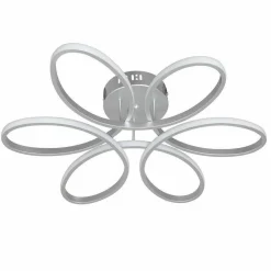 LAMPADARIO PLAFONIERA 48W LUCE BIANCO CALDO 3000K 2580LM DESIGN FIORE MODERNO