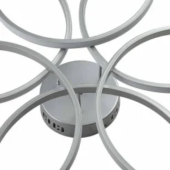 LAMPADARIO PLAFONIERA 48W LUCE BIANCO CALDO 3000K 2580LM DESIGN FIORE MODERNO