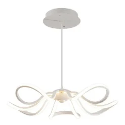 LAMPADARIO SOFFITTO LED 45W FIORE MODERNO LAMPADA LUCE FREDDA CALDA NATURALE B38