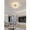 LAMPADARIO SOFFITTO PLAFONIERA ORO MODERNA CRISTALLI FUOCHI D'ARTIFICIO G9 PN-13