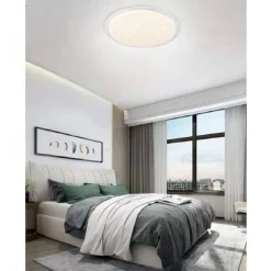 LAMPADARIO SOFFITTO PLAFONIERA MODERNA LED 26-52W 3 TONI DI TEMPERATURA LUCE C04